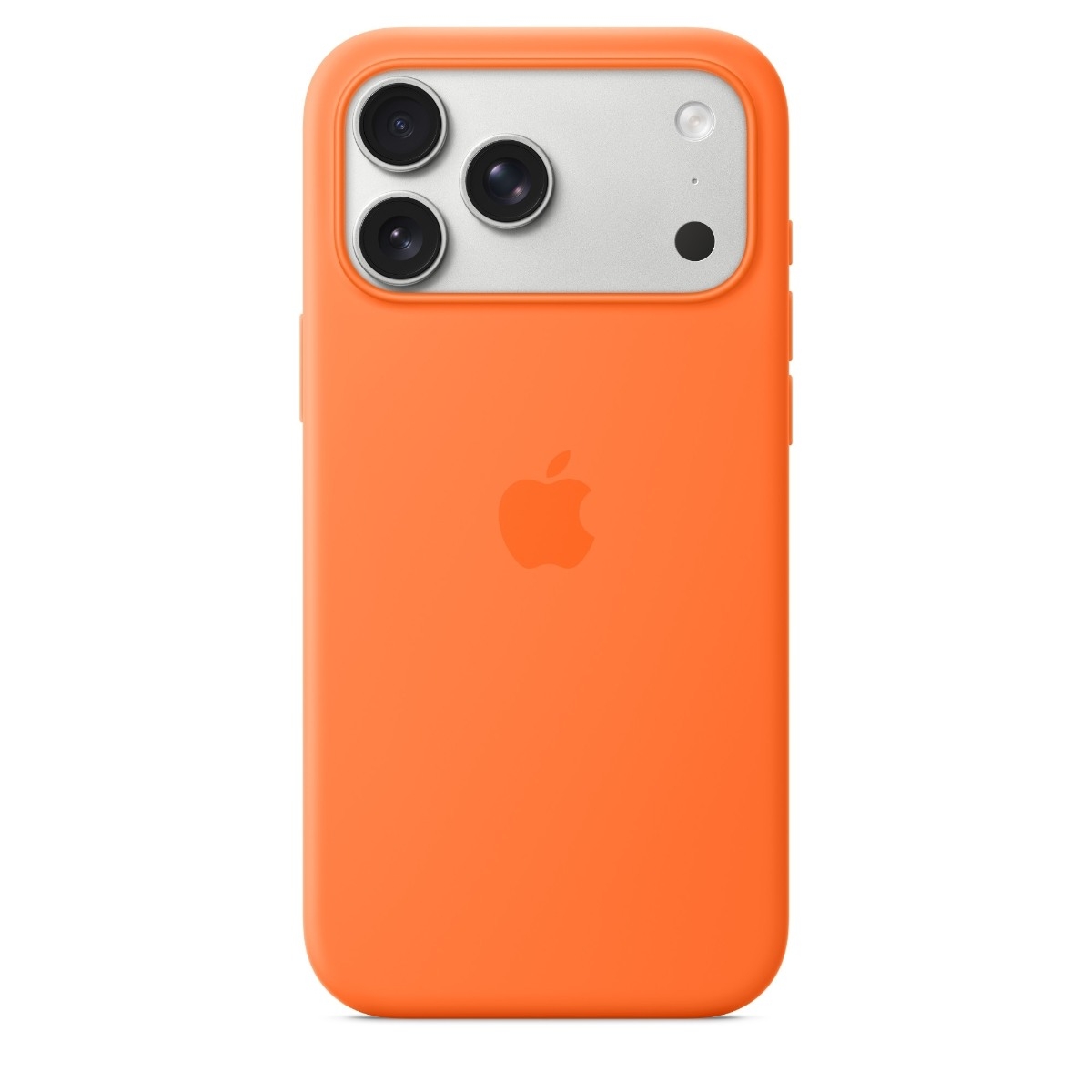 Apple iPhone 17 Pro Max Silicone Cover MagSafe, orange billede 2
