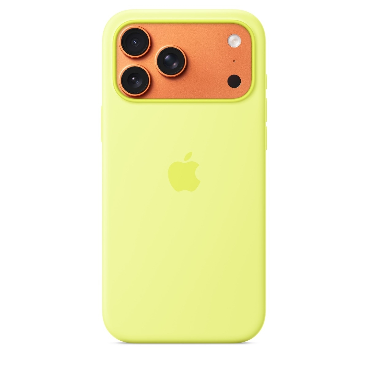 Apple iPhone 17 Pro Max Silikone Cover MagSafe, neon gul billede 2