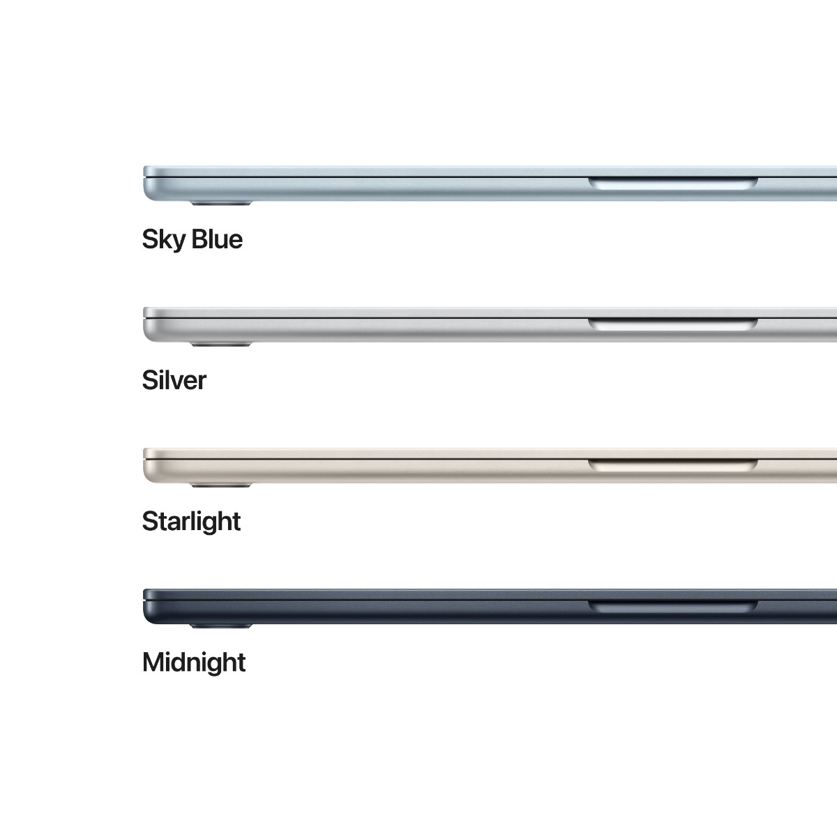 Apple MacBook Air 15" (2026, M5) 16/1 TB, midnat billede 4
