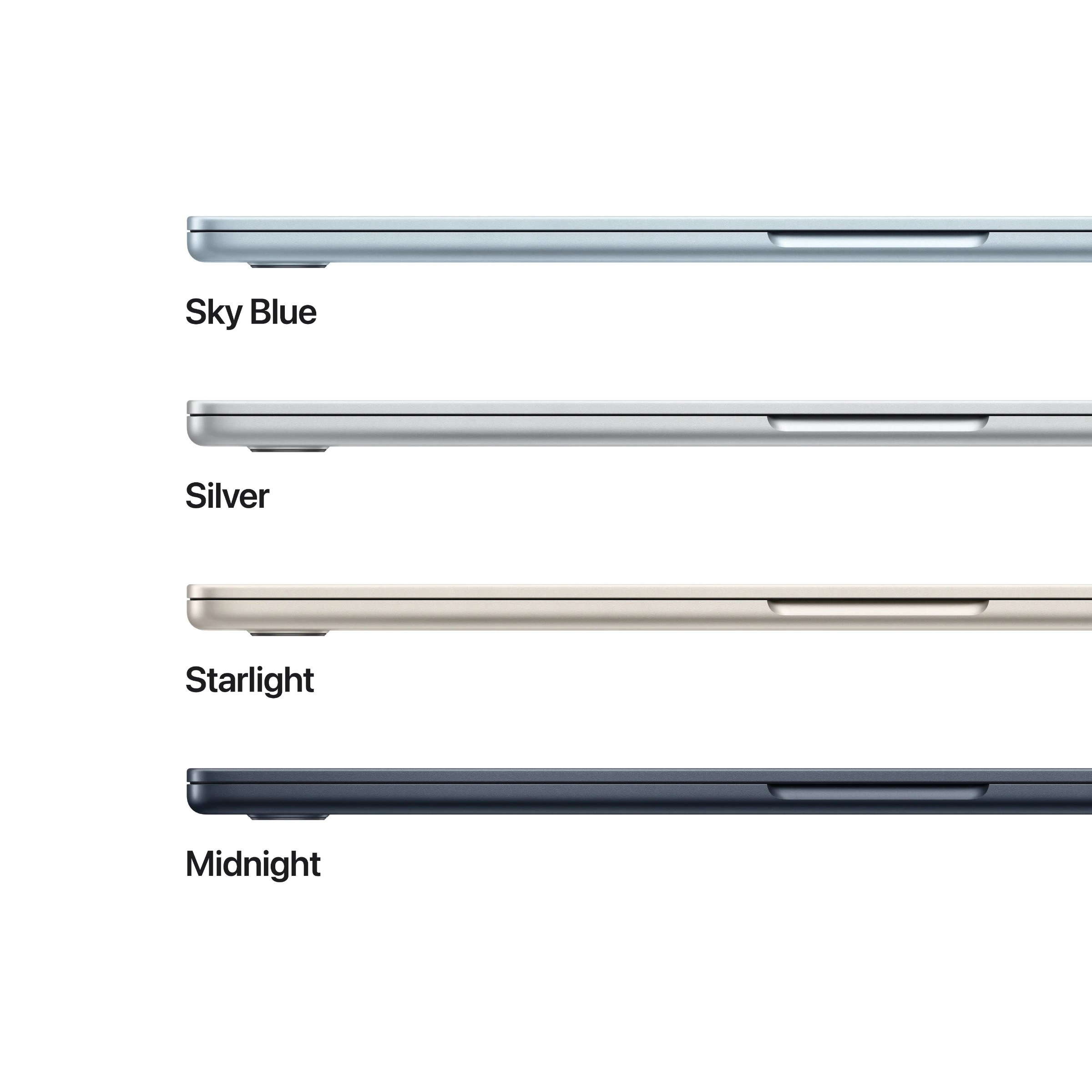 Apple MacBook Air 15" (2026, M5) 24/1 TB, himmelblå billede 4