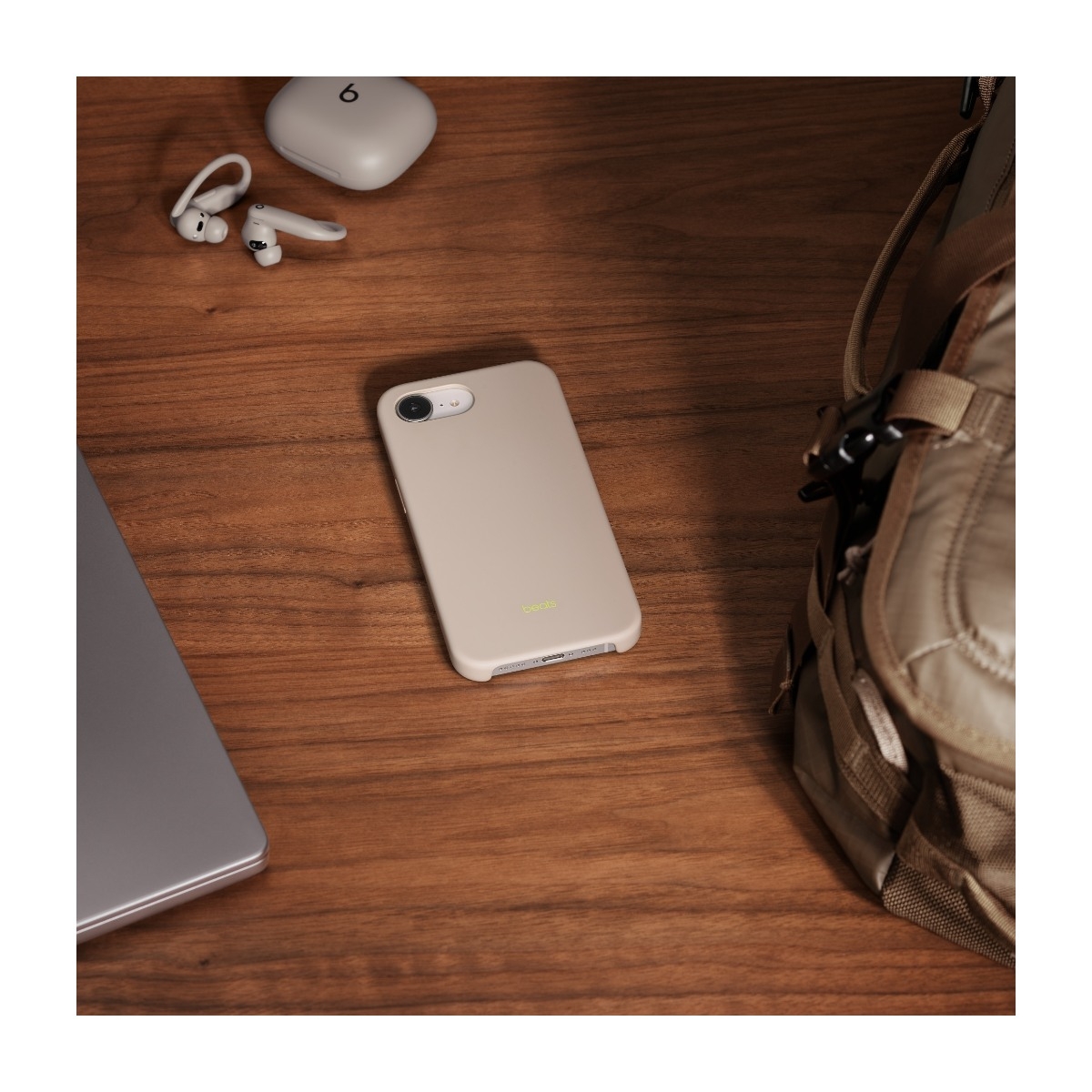 Beats iPhone 17e cover med MagSafe, Lime Stone billede 2