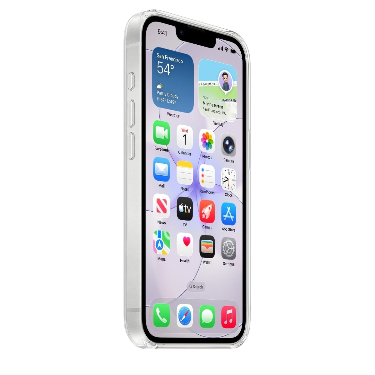 Apple iPhone 17e Clear cover med MagSafe, klar billede 4