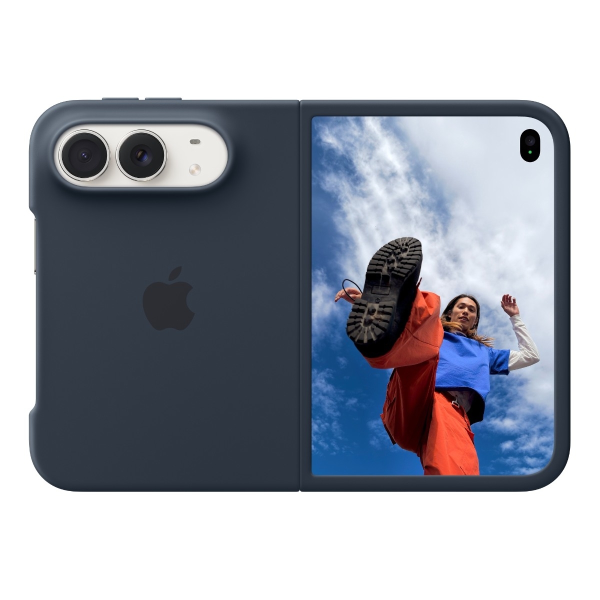 Apple iPhone Duo Cover, marineblå billede 2