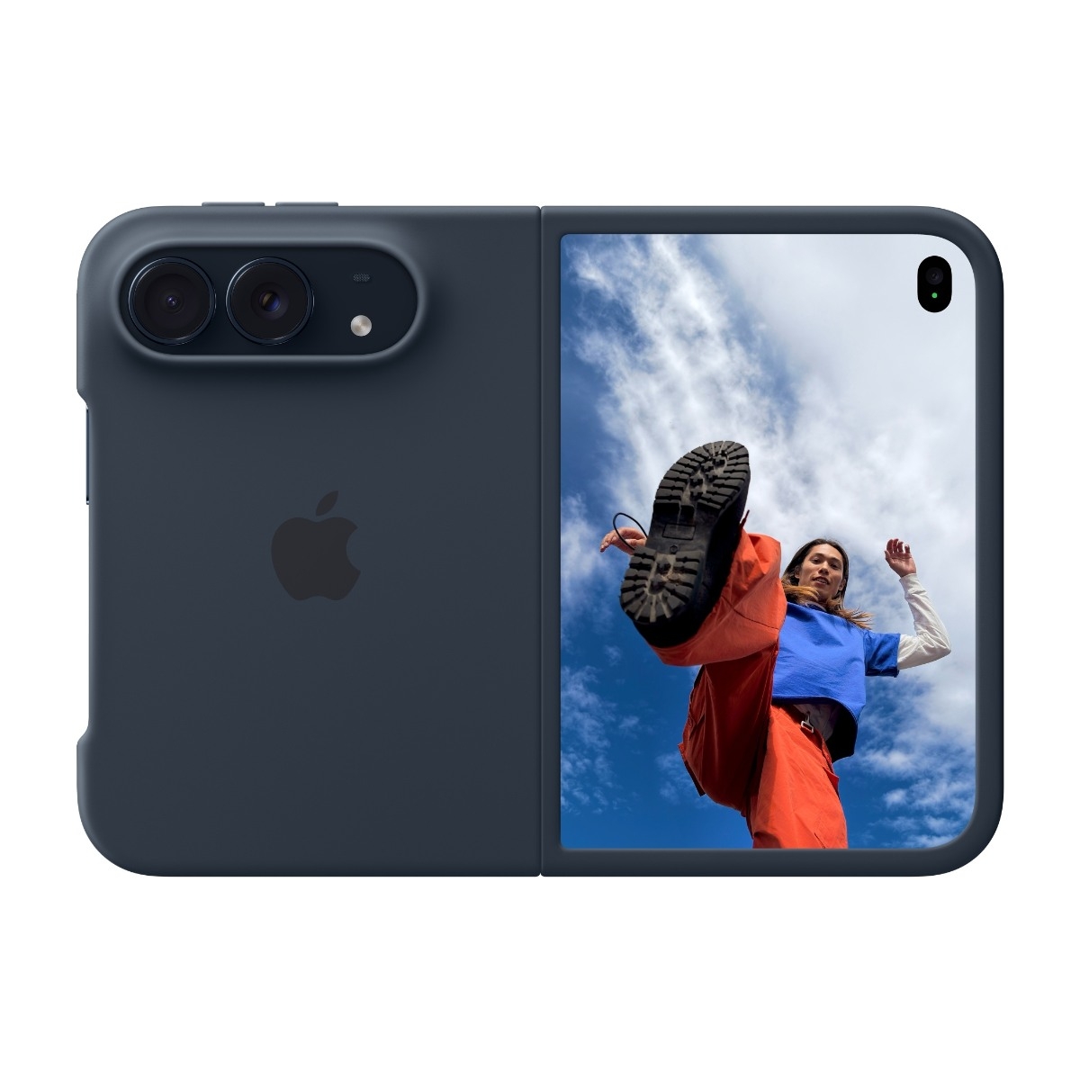 Apple iPhone Duo Cover, marineblå billede 1