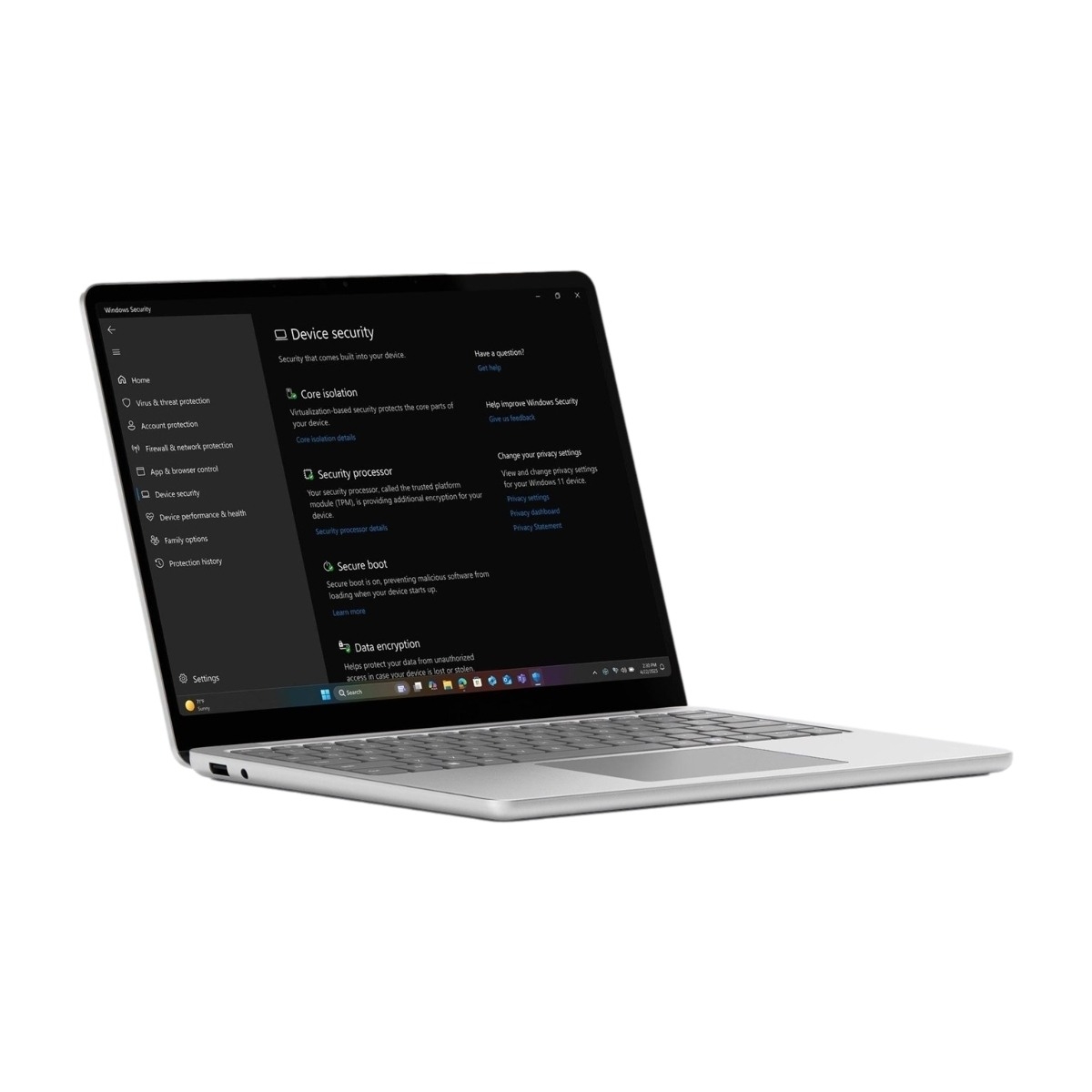 Microsoft Surface Bærbar PC 13" EP2-31274 Copilot+ PC billede 1