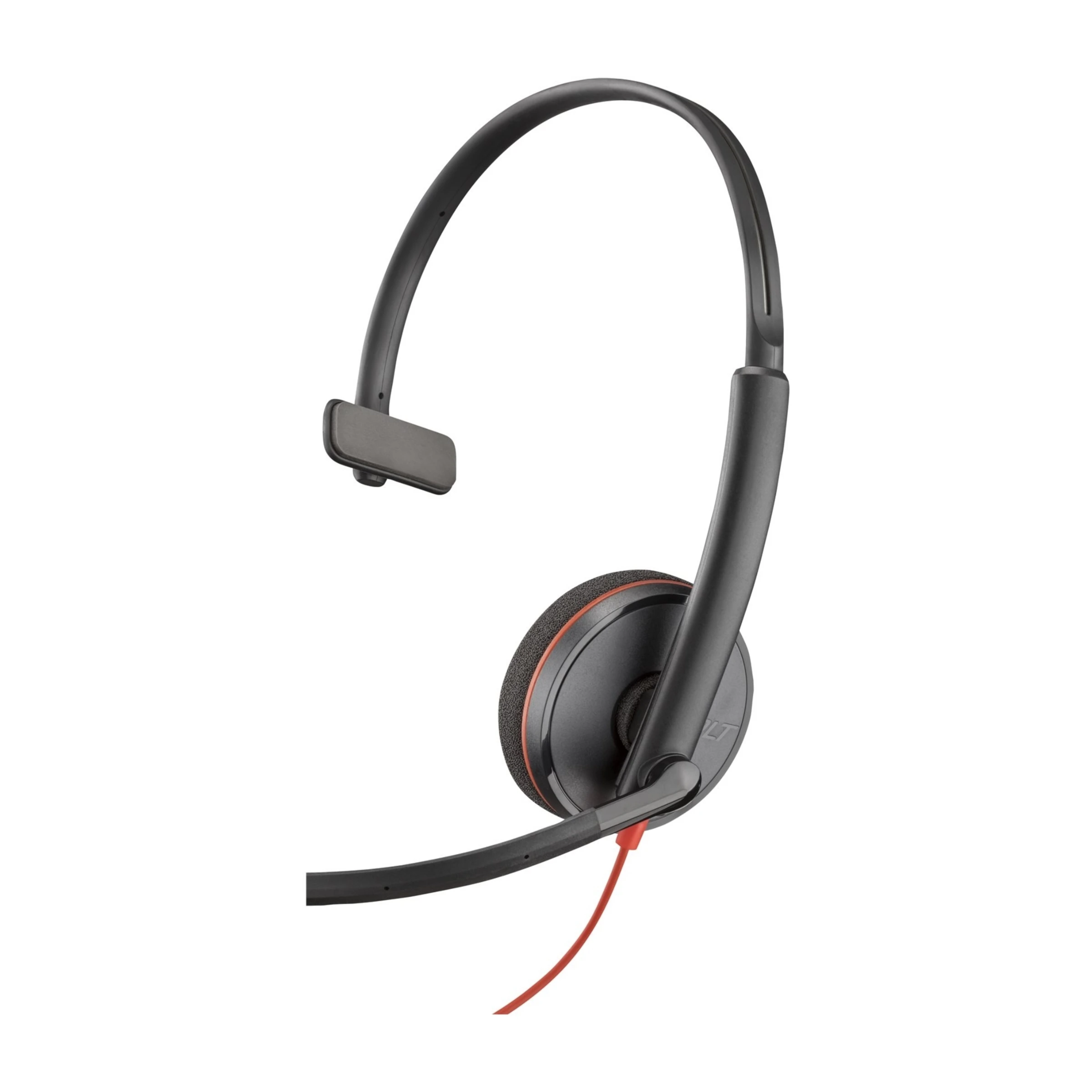 HP Poly Blackwire 3210 mono headset, sort billede 3