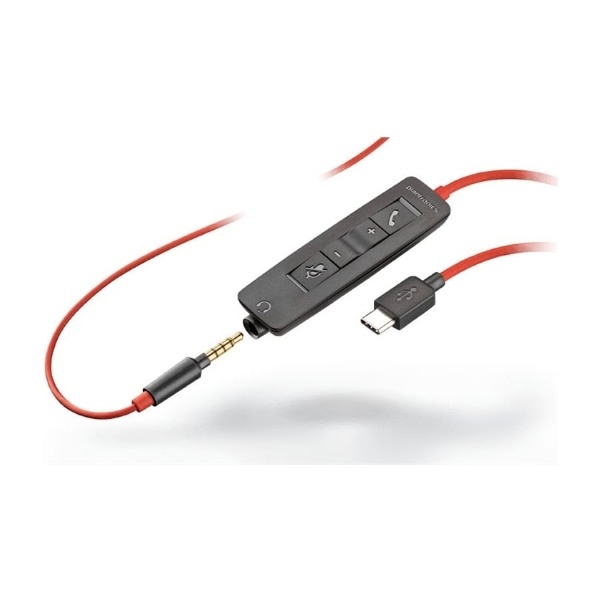 HP Poly BW 3225 USB-C headset, sort billede 3