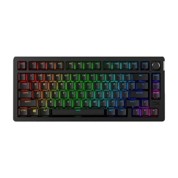 HyperX Alloy Rise 75 trådløst gaming tastatur billede 1