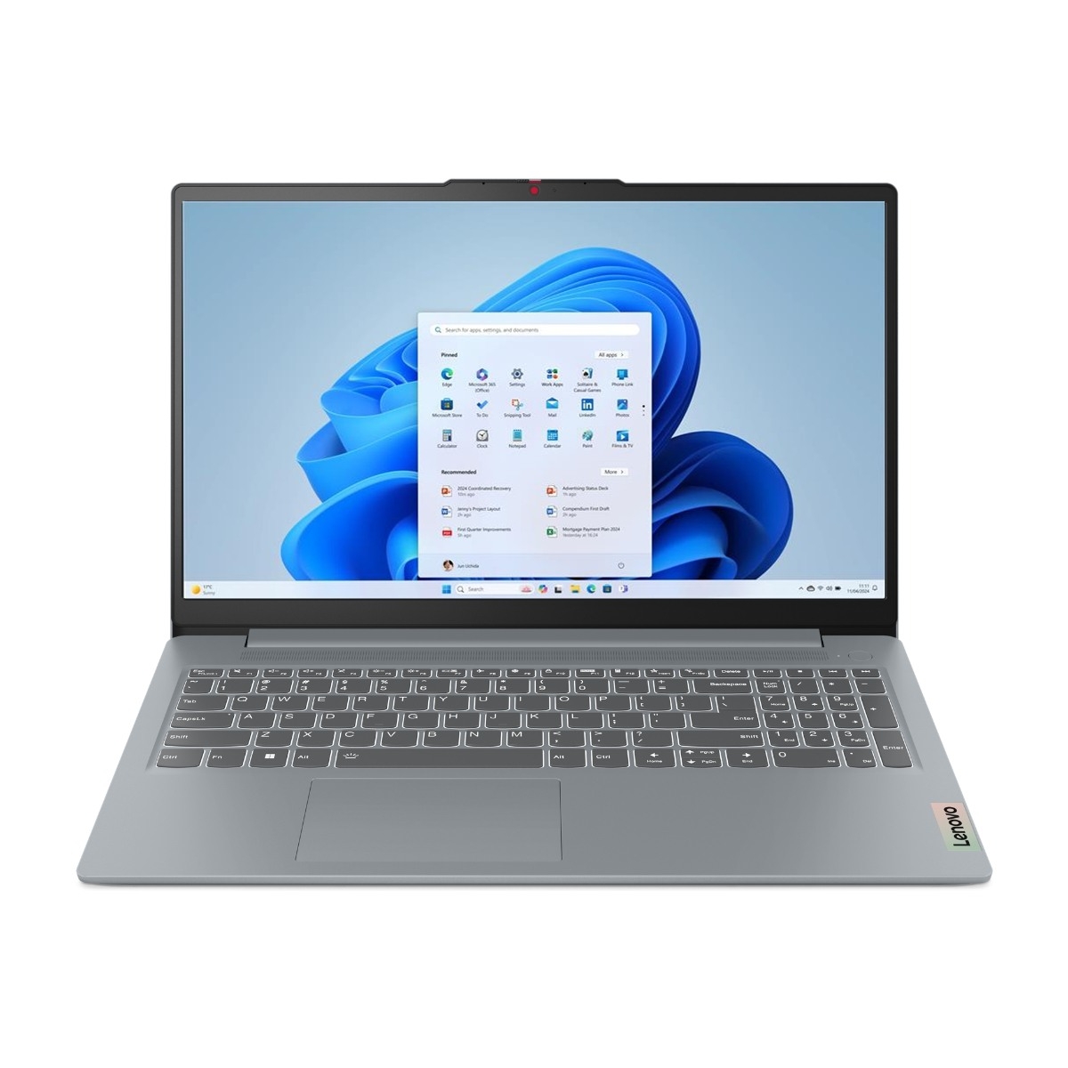 Lenovo IdeaPad Slim 3 15IAH8 (i5/8/512 GB) 15,6" bærbar PC billede 1