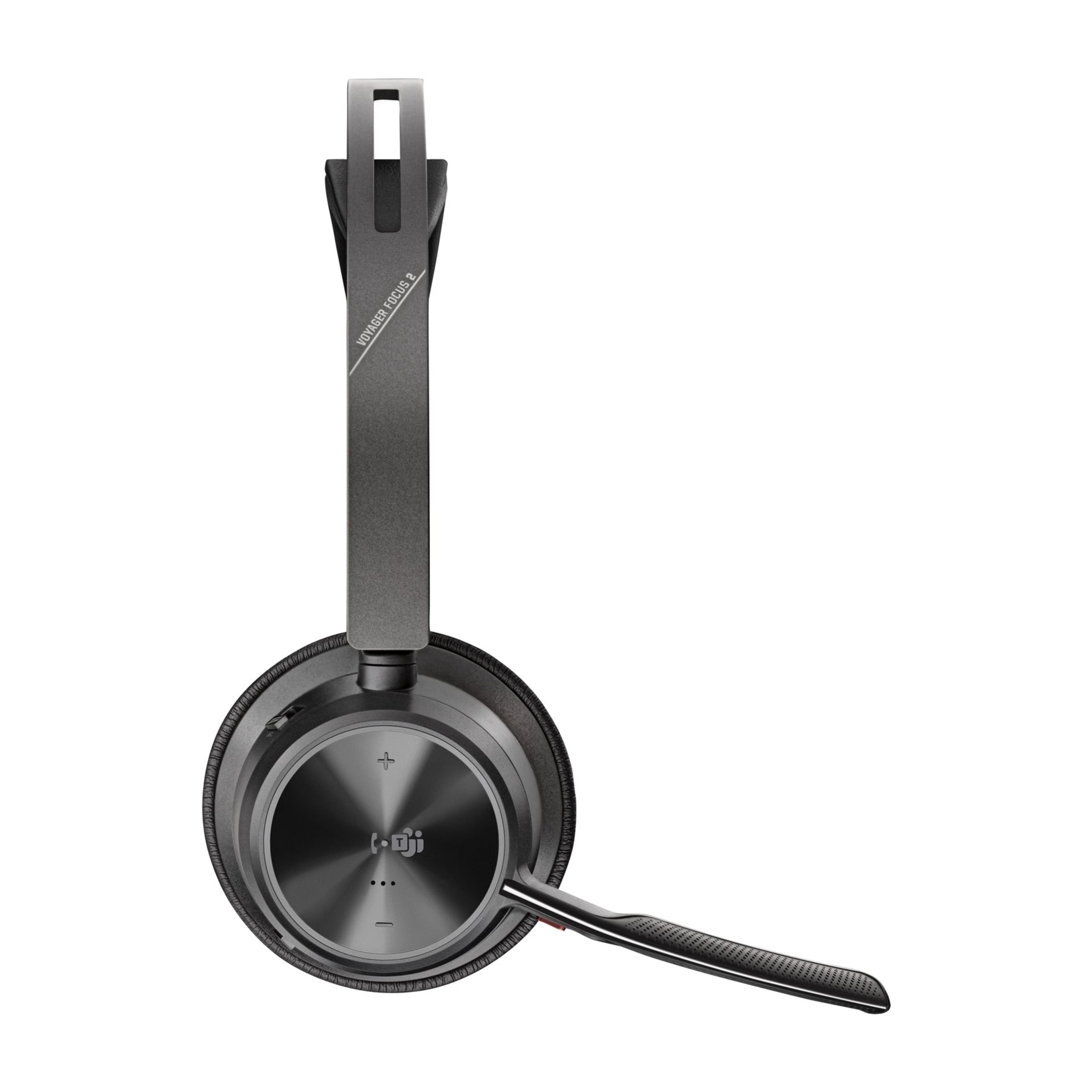 HP Poly Voyager Focus 2 headset, sort billede 3