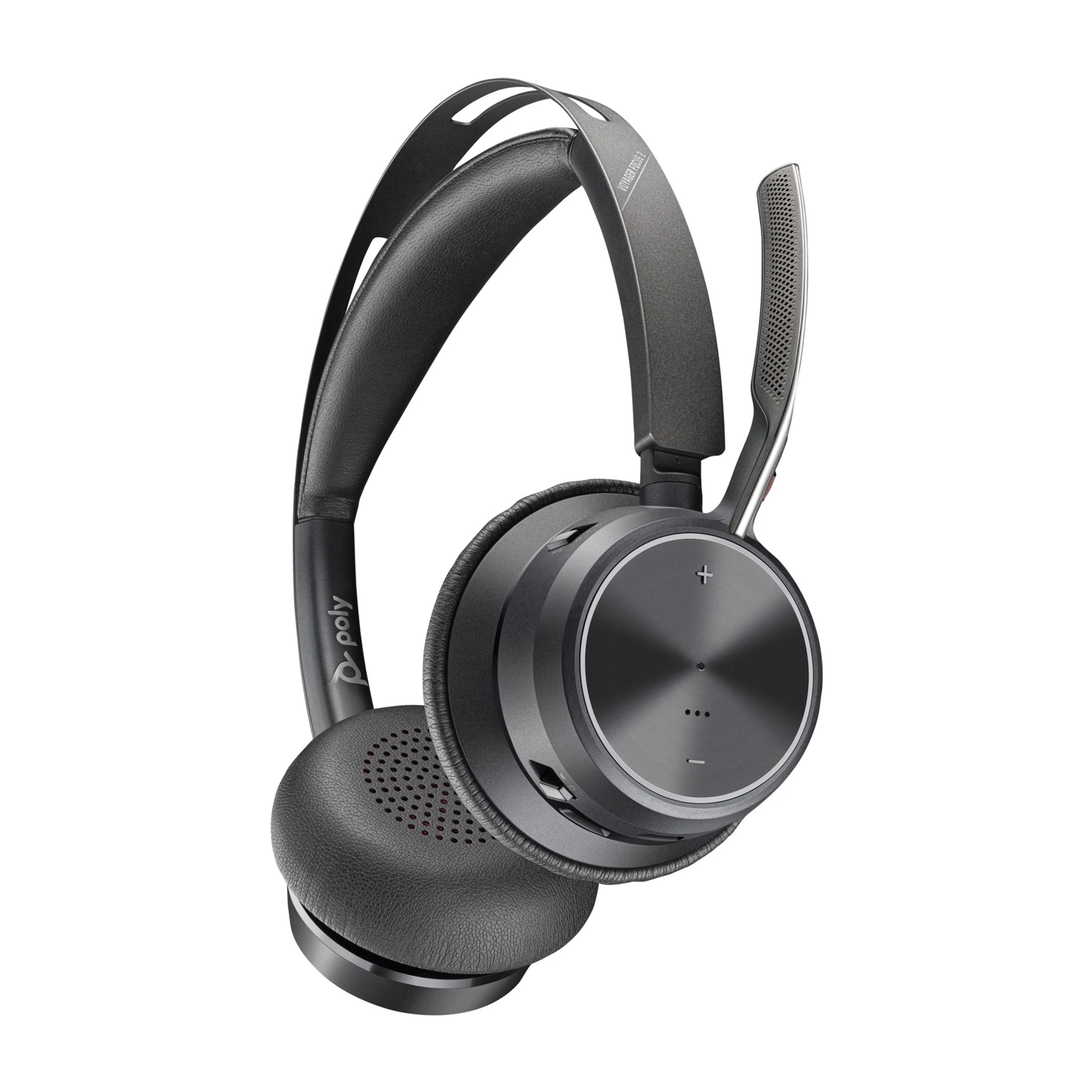 HP Poly Voyager Focus 2 USB-C trådløst headset, sort billede 4