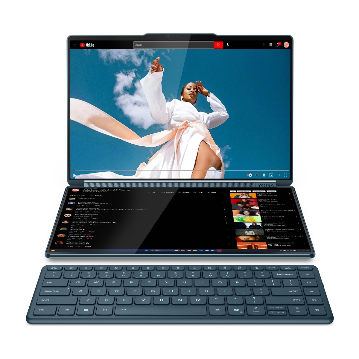 Lenovo Yoga Book 9 14IAH10 (U7) 14" bærbar pc billede 1