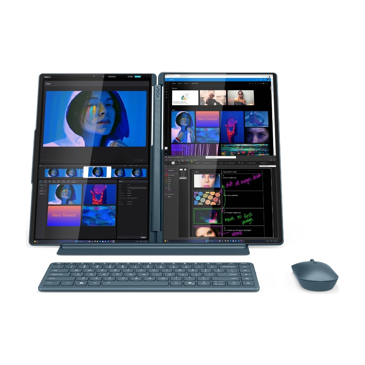 Lenovo Yoga Book 9 14IAH10 (U7) 14" bærbar pc billede 2