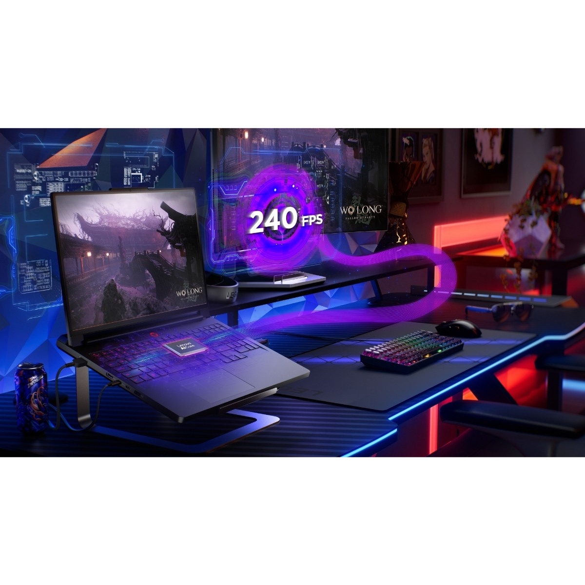 Lenovo Legion Pro 7 16IAX10H (RTX 5080) 16" bærbar pc billede 3