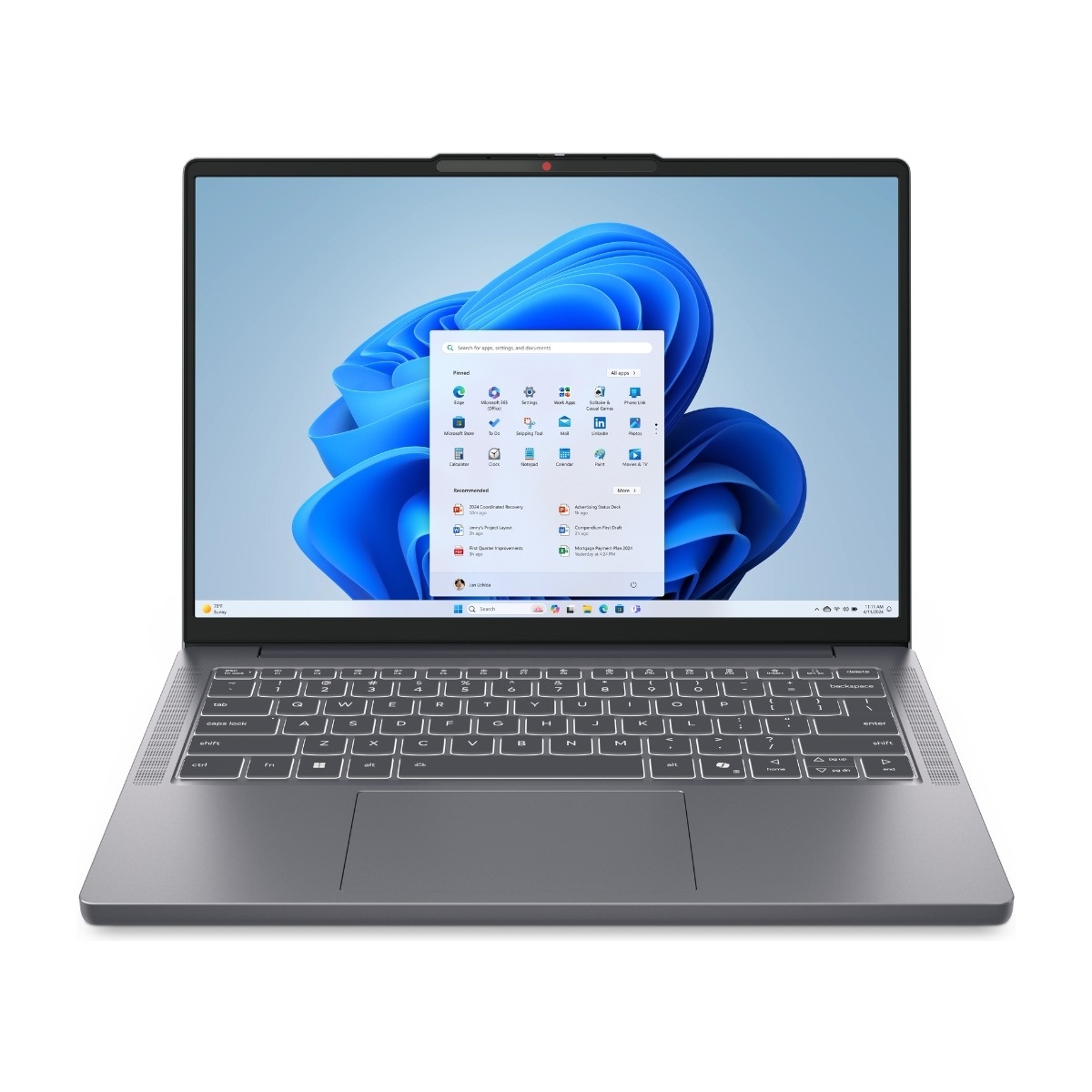 Lenovo IdeaPad Slim 3 14IRH10 (i5/24/512 GB) 14" bærbar pc, Luna Grey billede 1