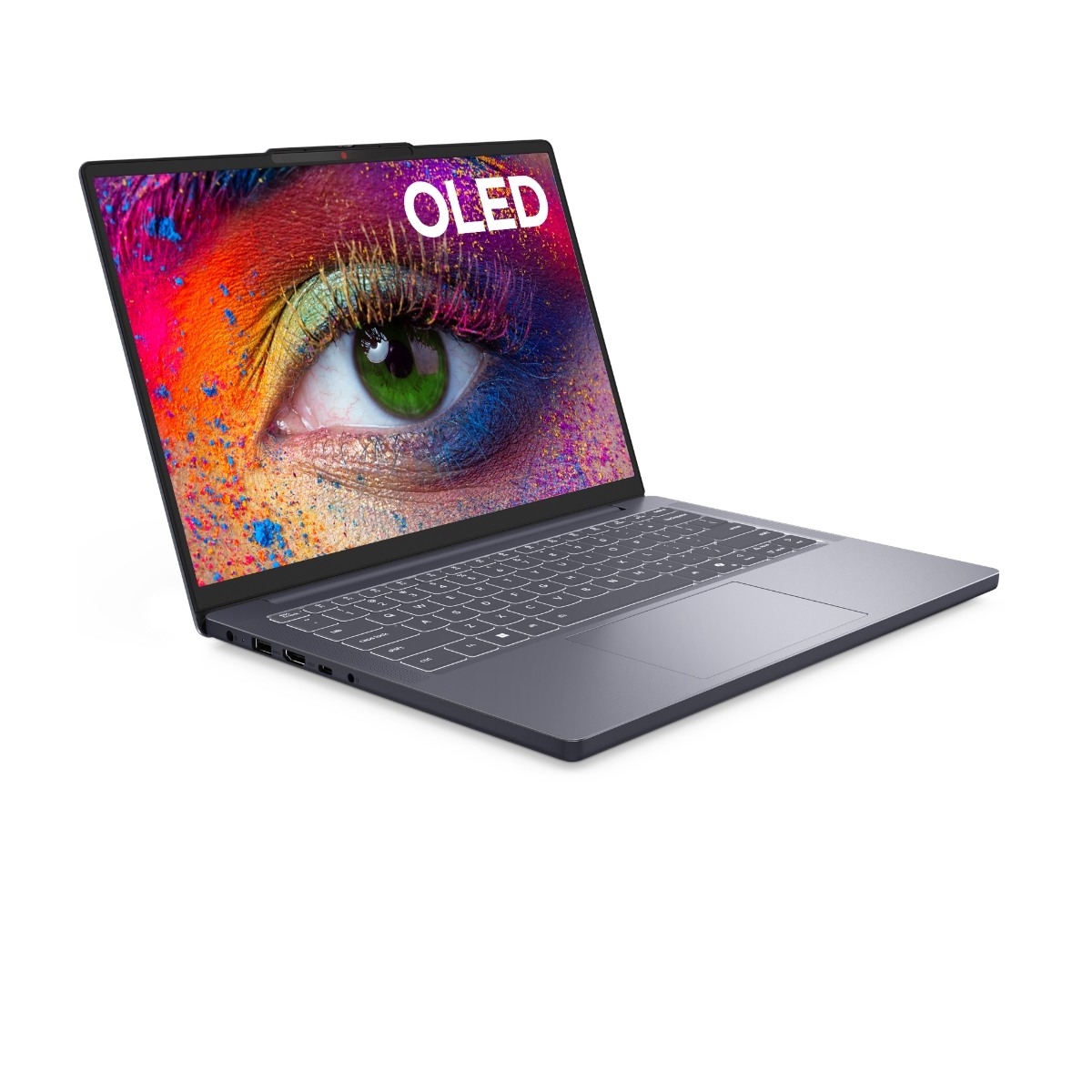 Lenovo IdeaPad Slim 3 OLED 14IRH10 (i5/24/512 GB) 14" bærbar pc, Luna Grey billede 2