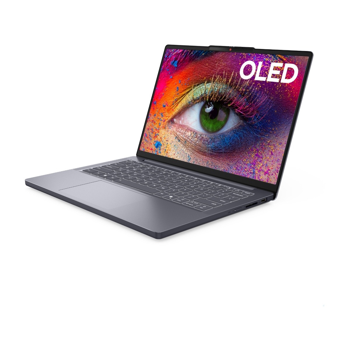 Lenovo IdeaPad Slim 3 OLED 14IRH10 (i7/24/512 GB) 14" bærbar pc, Luna Grey billede 3