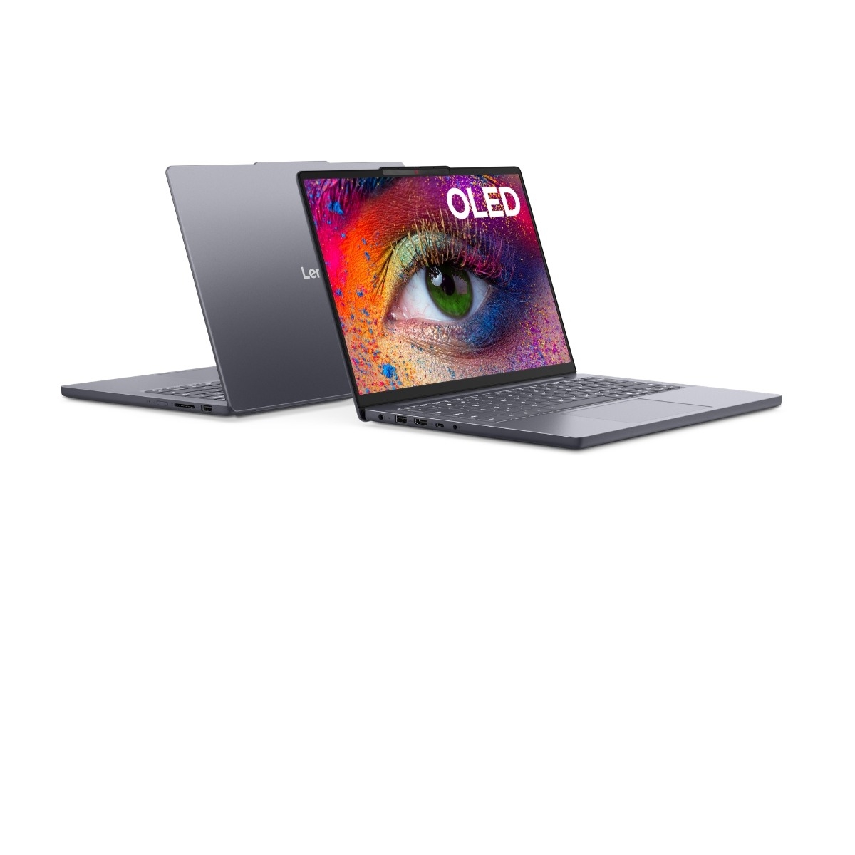 Lenovo IdeaPad Slim 3 OLED 14IRH10 (i7/24/512 GB) 14" bærbar pc, Luna Grey billede 4
