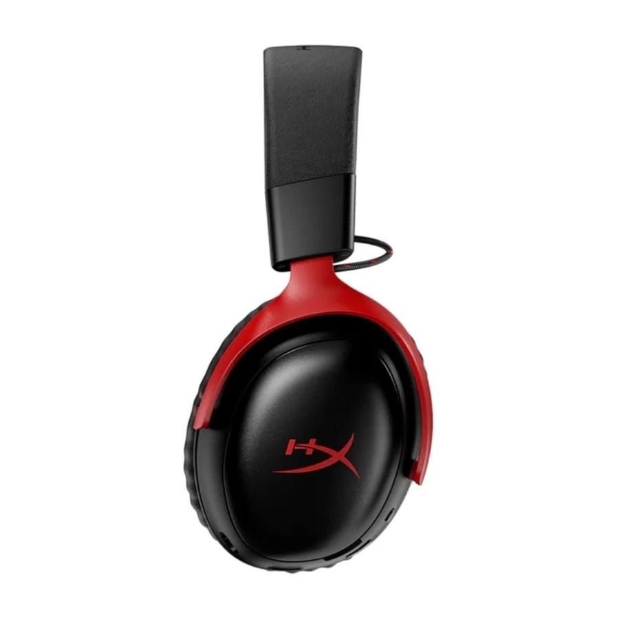 HyperX Cloud III S trådløst gaming headset, sort/rød billede 2