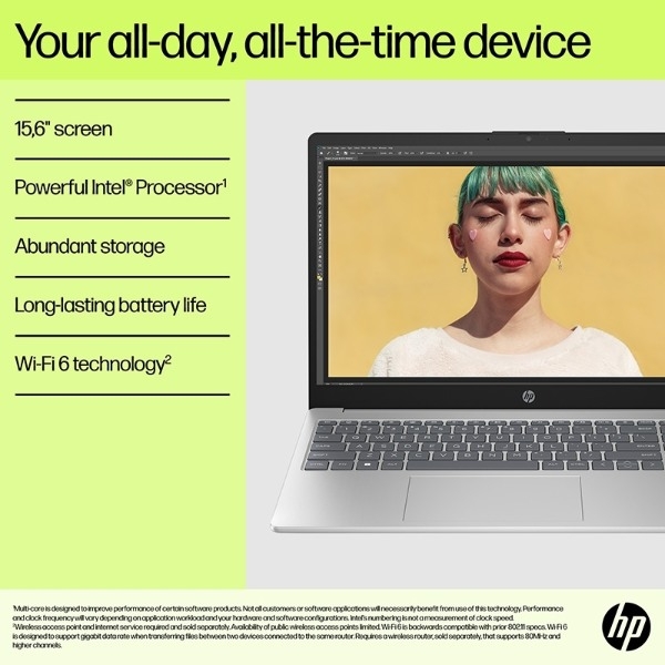 HP Laptop 15-fd0411no 15,6" bærbar pc billede 2