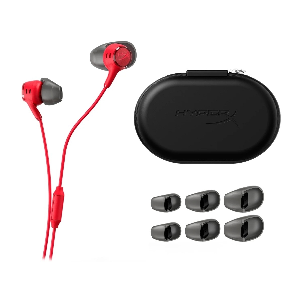 HyperX Cloud Earbuds III gaming-hovedtelefoner, rød billede 4