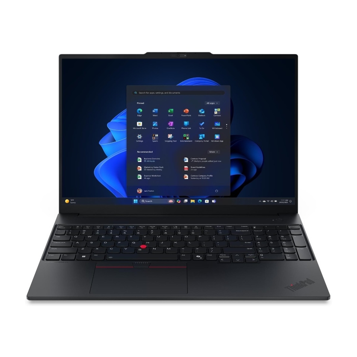 Lenovo ThinkPad E16 G3 16" bærbar PC billede 3