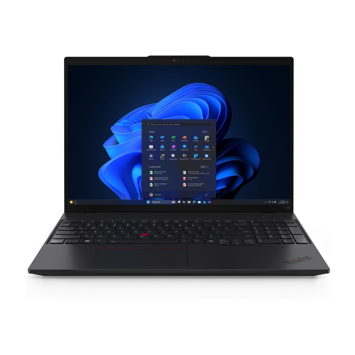 Lenovo ThinkPad L16 Gen 2 21SA001KMX 16" bærbar pc billede 2