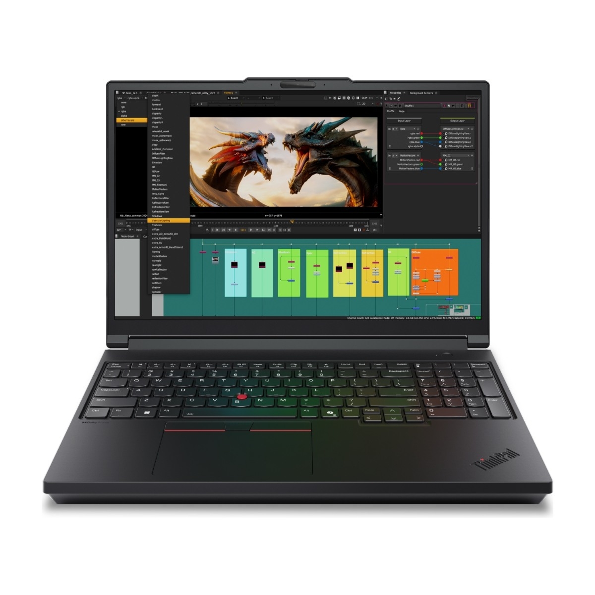 Lenovo ThinkPad P16 Gen 3 21RQ000JMX 16" bærbar pc billede 1