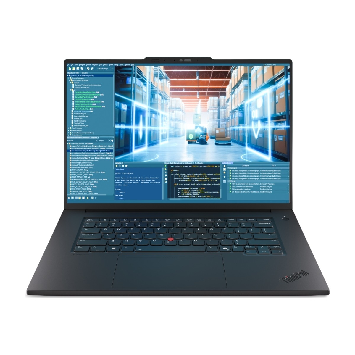 Lenovo ThinkPad P1 Gen 8 21Q8000FMX 16" bærbar pc billede 1