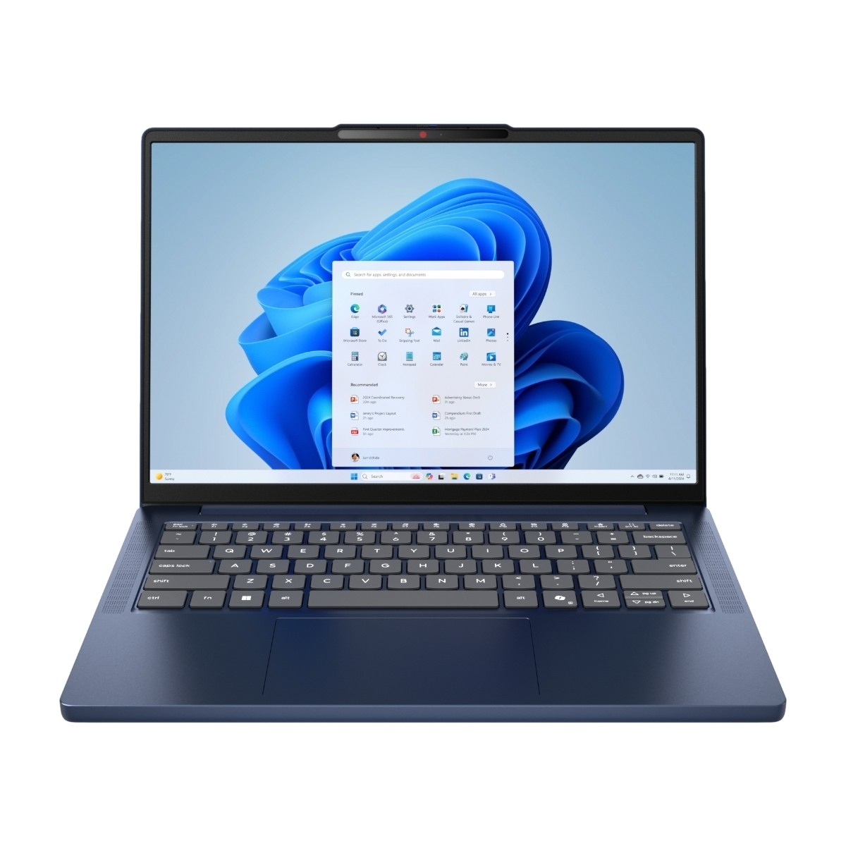 Lenovo IdeaPad Slim 3 14IRH10 (I7/16/512 GB) 14" bærbar pc, Cosmic blue billede 1