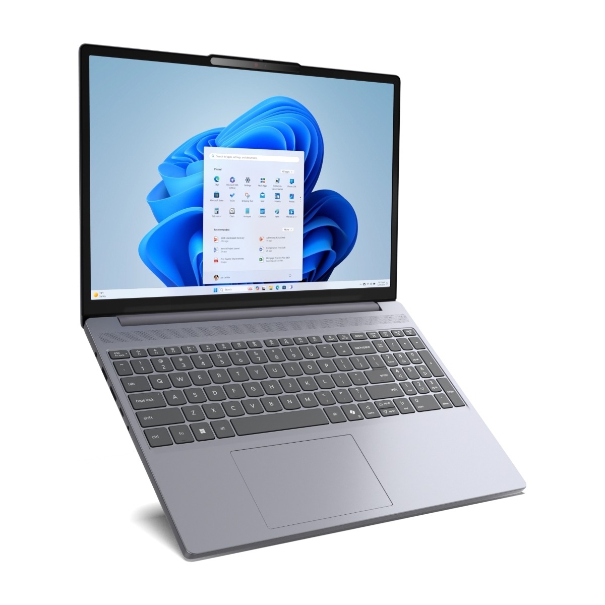 Lenovo IdeaPad Slim 3 15ARP10 (R7/16/512 GB) 15,3" bærbar pc, Luna Grey billede 3
