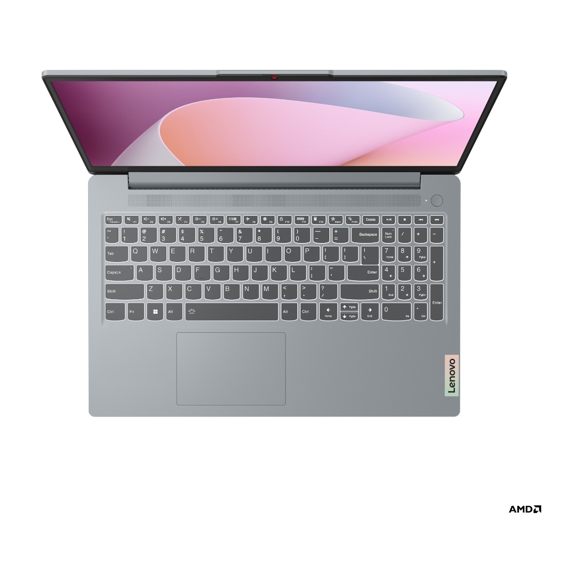 Lenovo IdeaPad Slim 3 15AMN8 (R5/16/512 GB) 15,6" bærbar pc, Arctic Grey billede 4