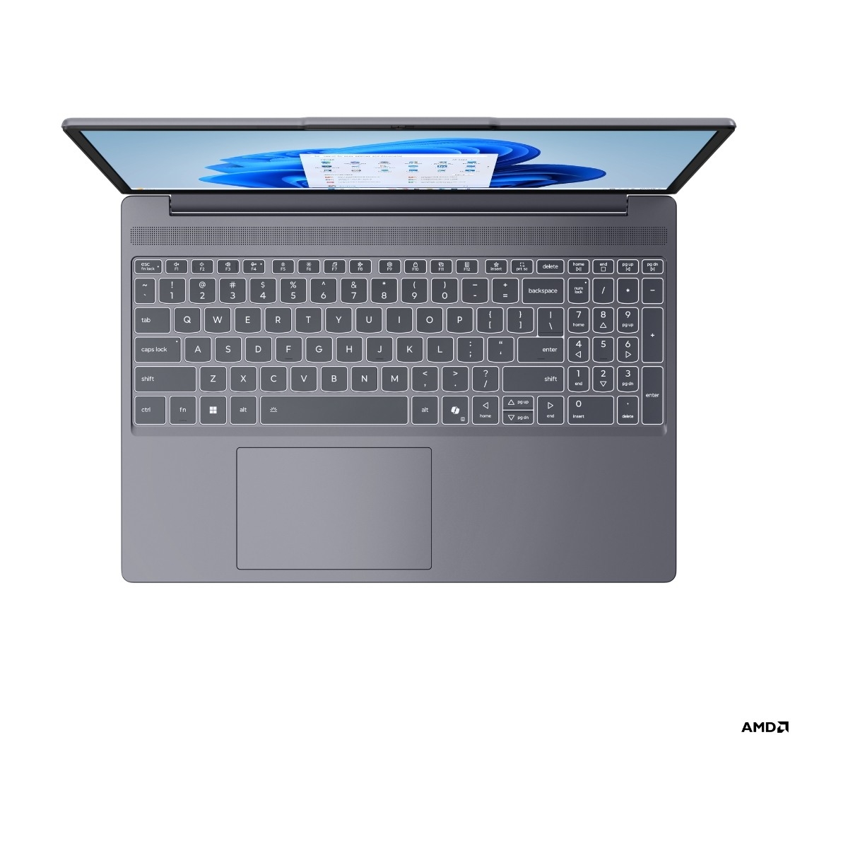 Lenovo IdeaPad Slim 3 15ARP10 (R7/24/1 TB) 15,3" bærbar pc, Luna Grey billede 2