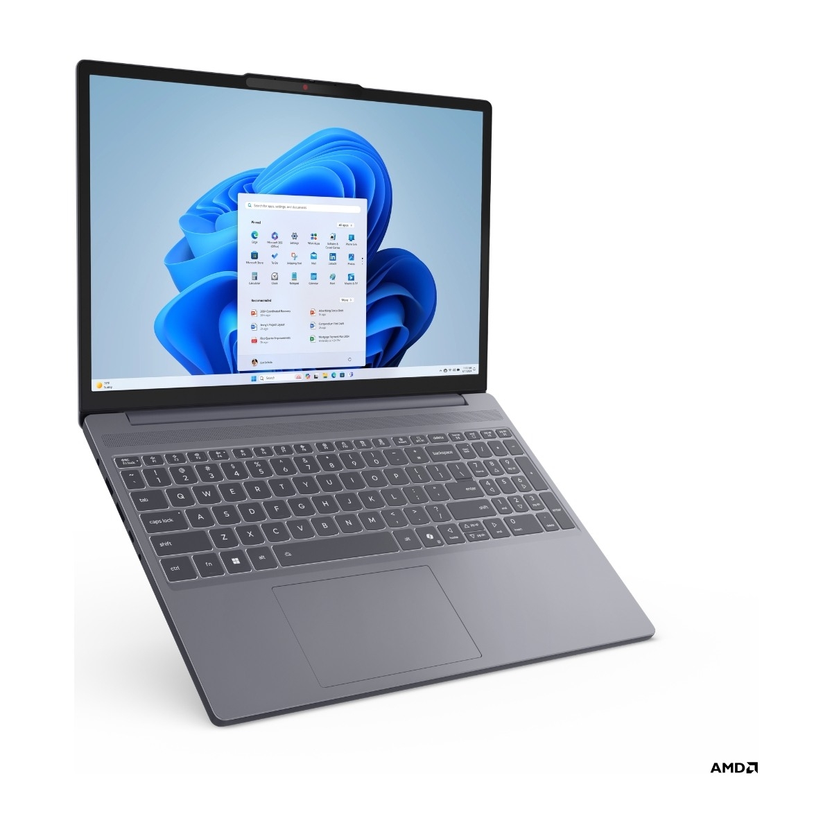 Lenovo IdeaPad Slim 3 15ARP10 (R7/24/1 TB) 15,3" bærbar pc, Luna Grey billede 3
