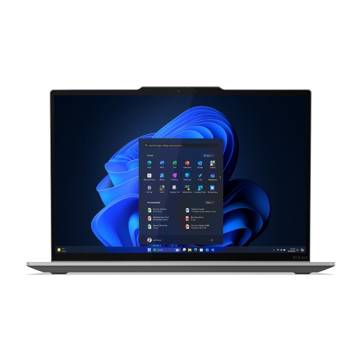 Lenovo ThinkPad X1 2-in-1 Gen 10 21NU00J6MX 14" bærbar pc billede 3