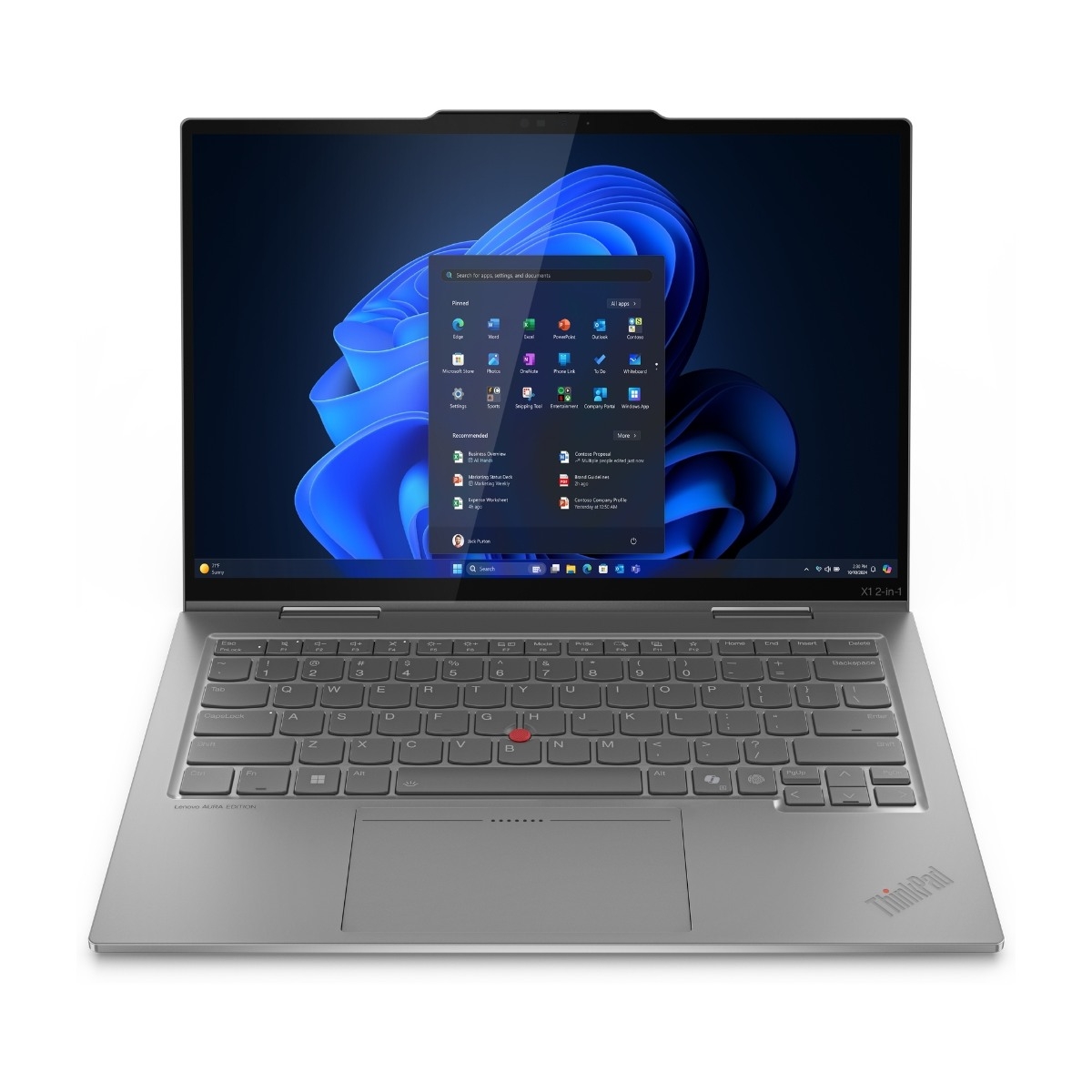 Lenovo ThinkPad X1 2-in-1 Gen 10 21NU00J6MX 14" bærbar pc billede 1