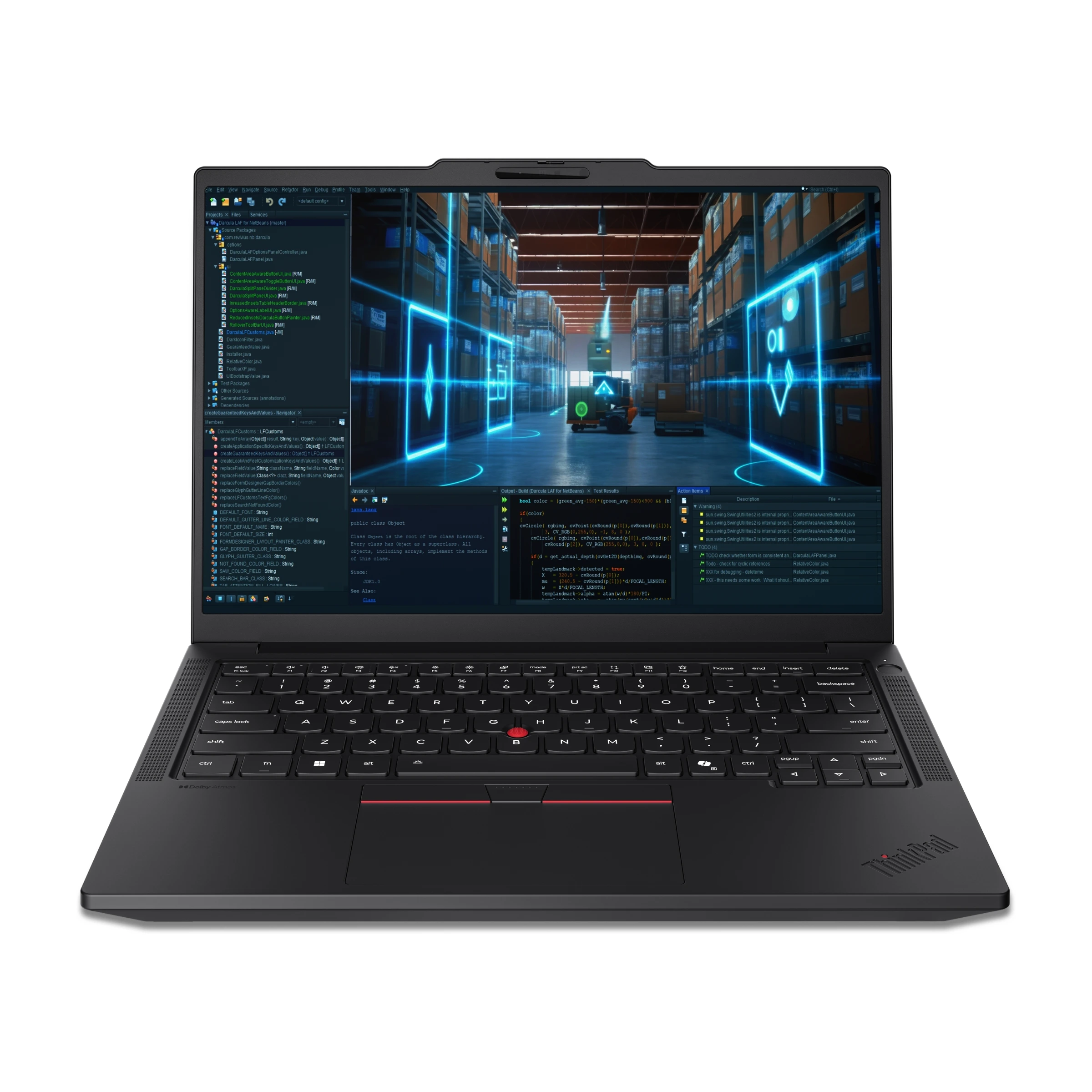 Lenovo ThinkPad P14s Gen 7 21X0000LMX 14" bærbar pc, sort billede 2