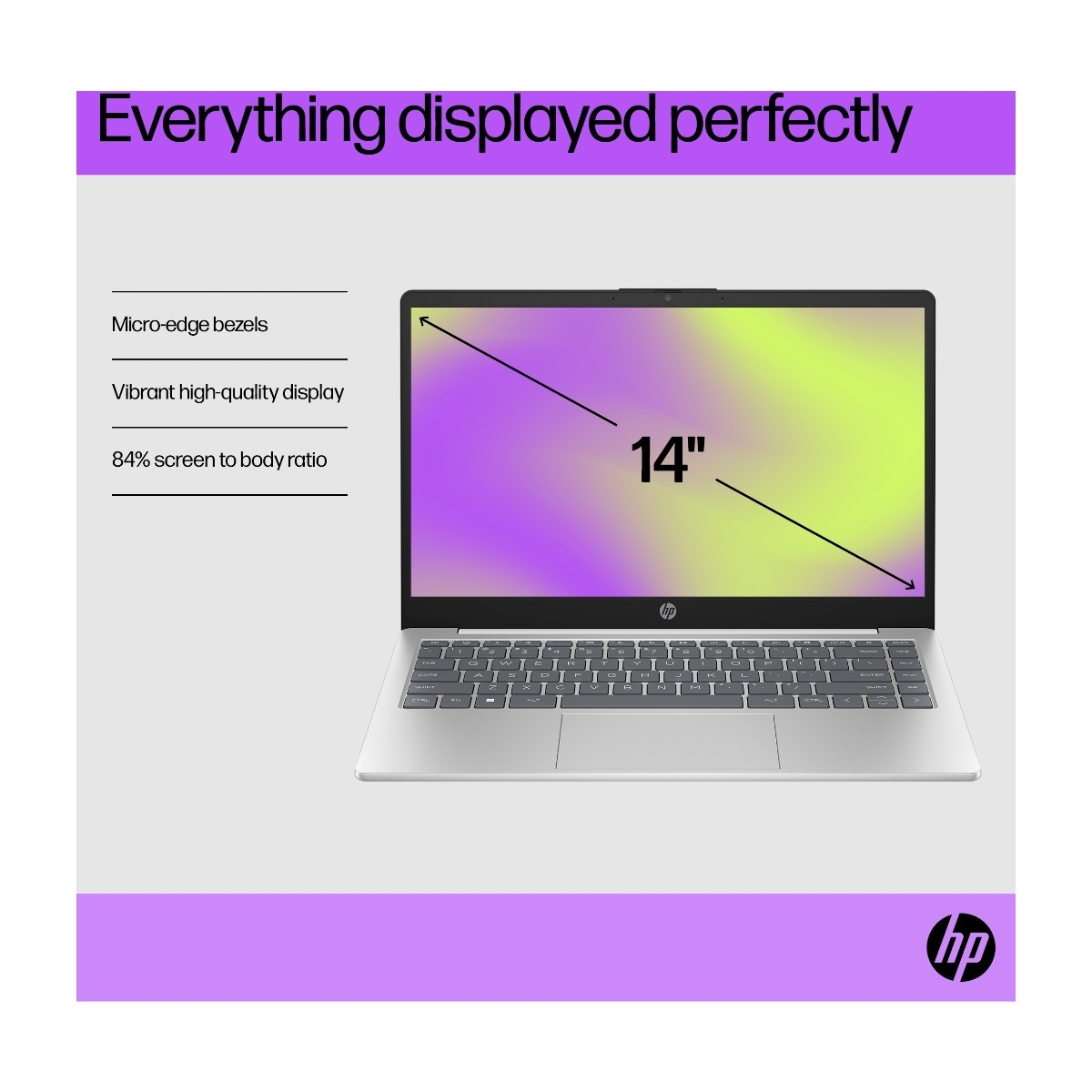 HP 14-em0057no 14" bærbar pc billede 3