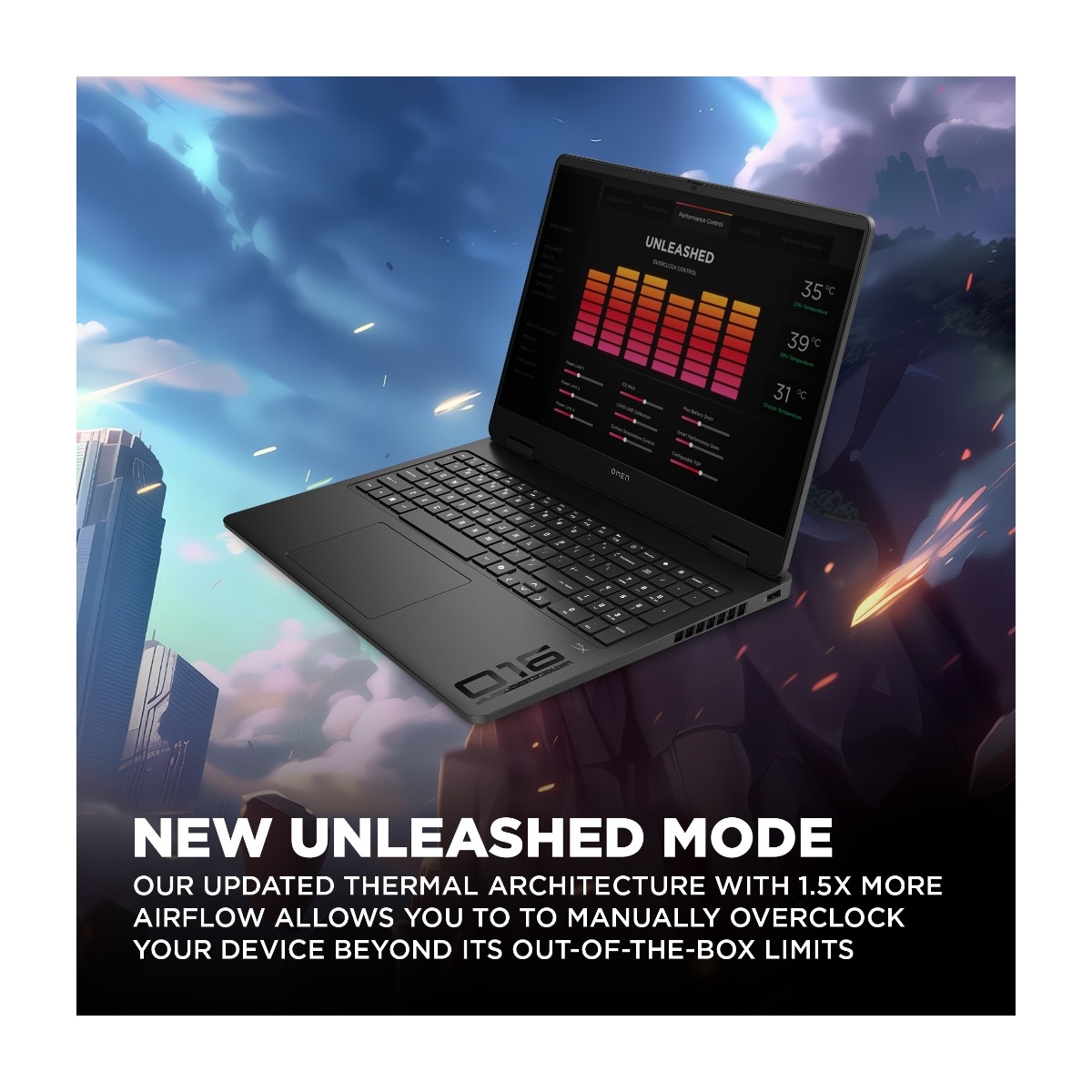 HP OMEN MAX 16-am0029no 16" bærbar PC billede 4