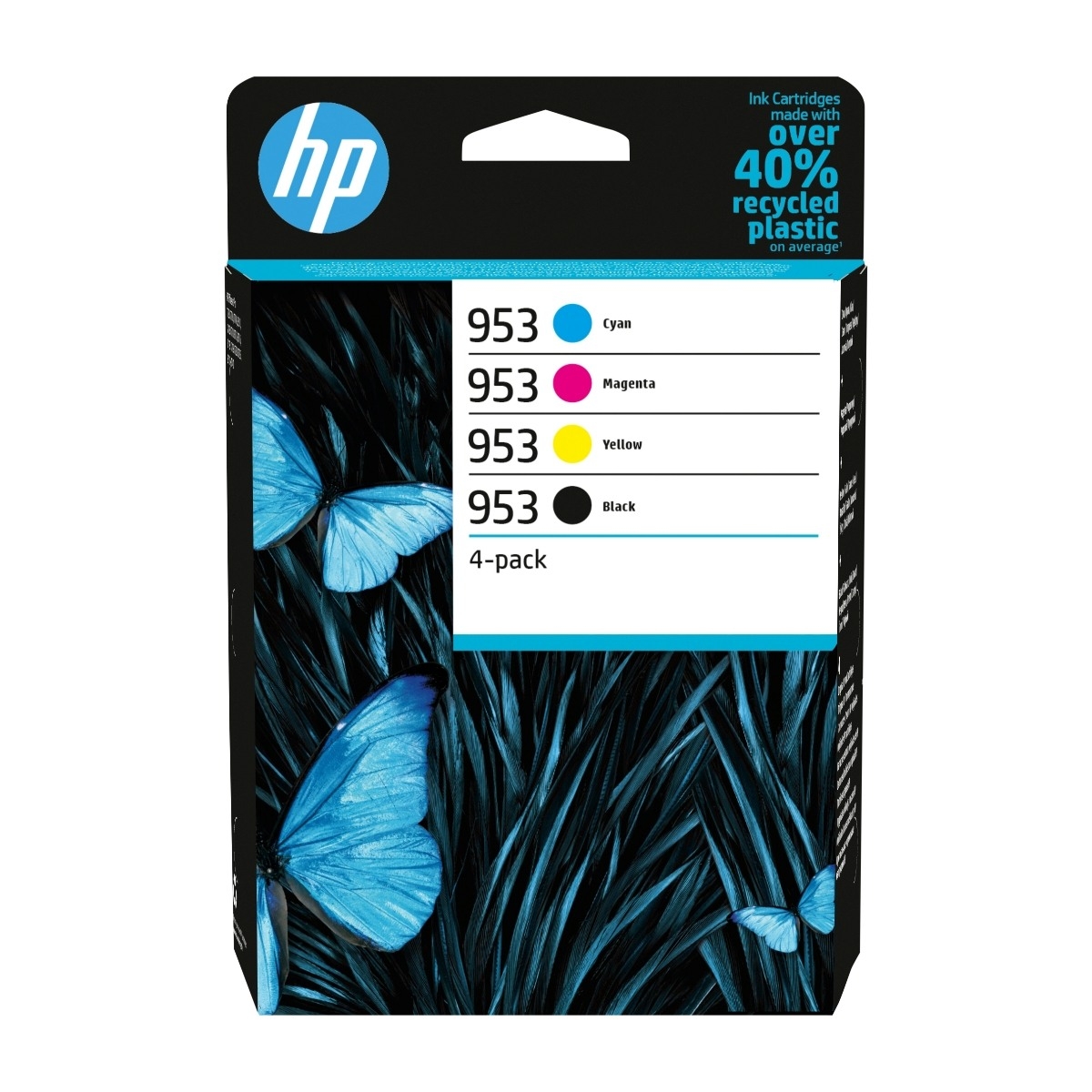HP 953 blækpatroner 4PK C/M/Y/K 6zc69ae billede 1