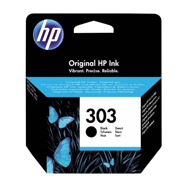 HP 303, sort blækpatron t6n02ae billede 1