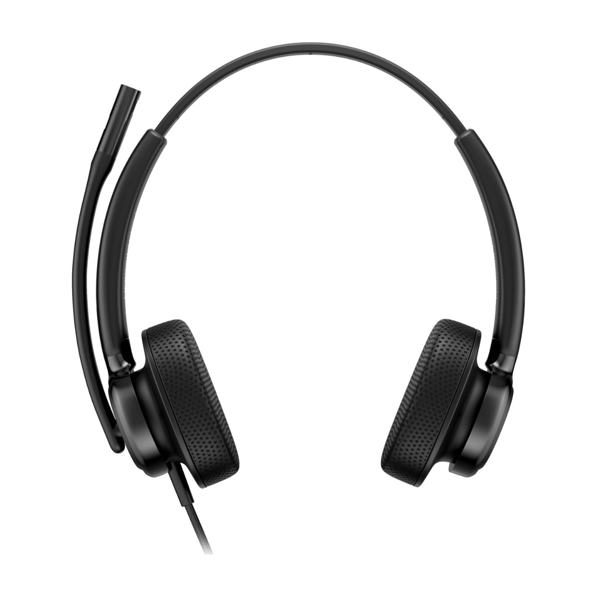 HP Poly Mission 425 Stereo Headset med ledning, sort billede 1