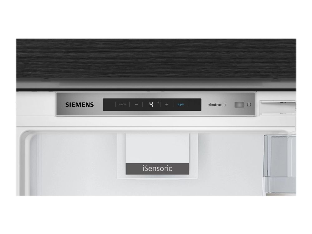 Siemens iQ500 KI81RAFE1 - Køleskab - til indbygning - niche - bredde: 56 cm - dybde: 55 cm - højde: 177.5 cm - 319 liter - Klasse E - Fladhængsel billede 3