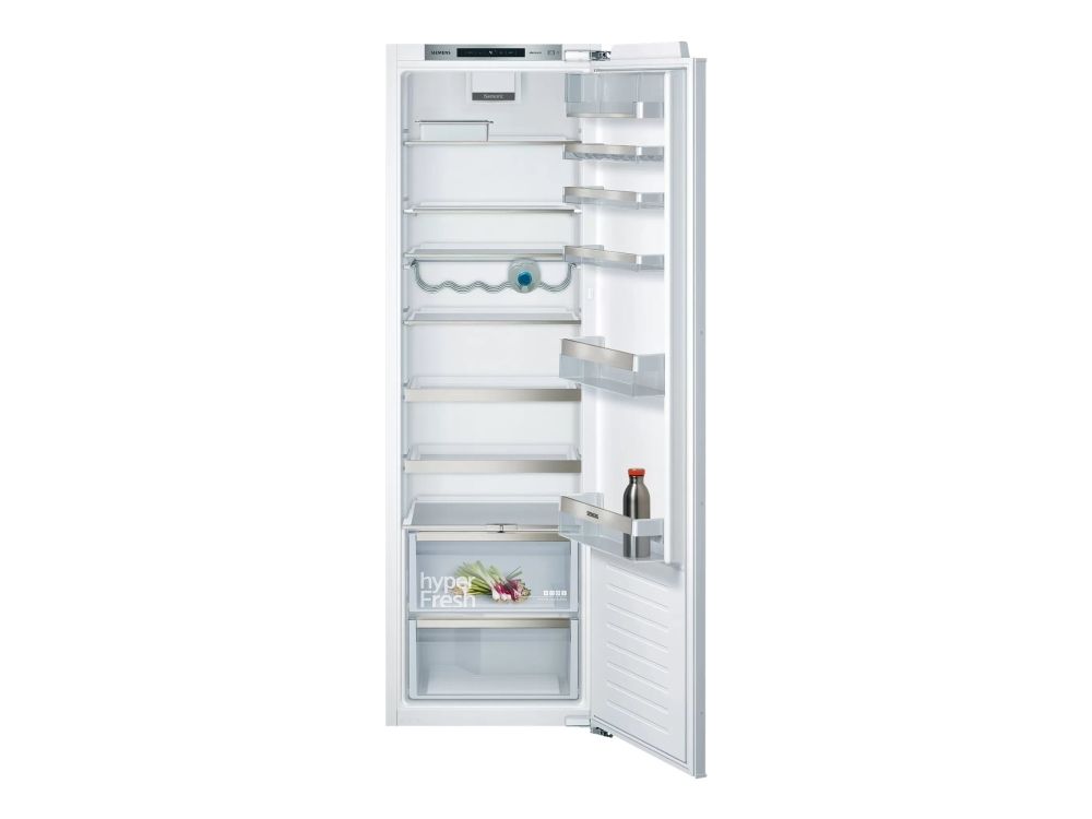 Siemens iQ500 KI81RAFE1 - Køleskab - til indbygning - niche - bredde: 56 cm - dybde: 55 cm - højde: 177.5 cm - 319 liter - Klasse E - Fladhængsel