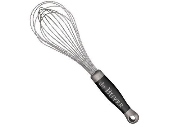 de Buyer 2610.25, Ballon piskeris, Sort, Rustfrit stål, Polypropylen (PP), Rustfrit stål, Polypropylen, Hængende hul, 265 mm billede 2