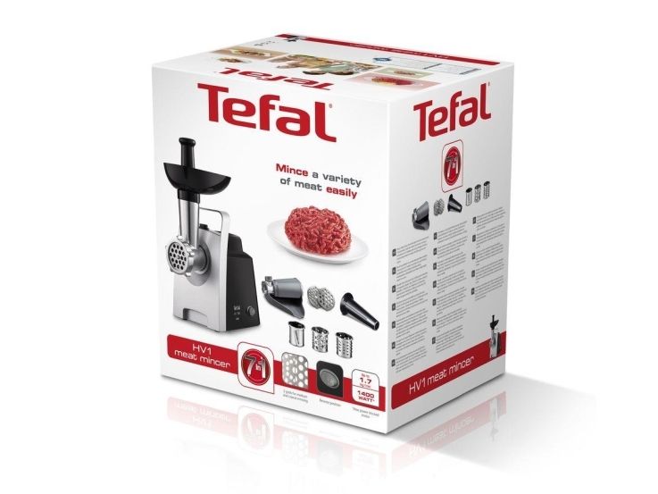 Tefal NE108831, 1400 W, Sort, Satin stål, 1,7 kg/min, 5,4 cm