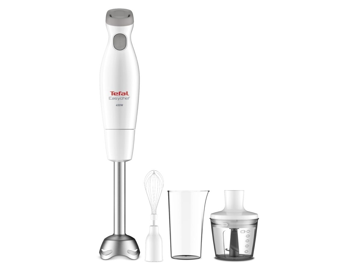 Tefal Easychef HB4531 - Stavblender - 450 W - hvid/rustfrit stål billede 4