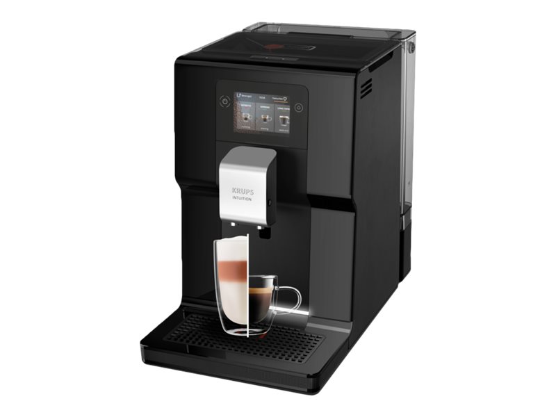 Krups Intuition Preference EA873 - Automatisk kaffemaskine - 15 bar - sort