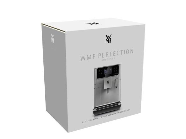 WMF Perfection CP812D, Espressomaskine, 3 L, Kaffebønner, Indbygget kværn, 1550 W, Rustfrit stål