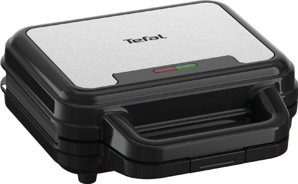 Tefal Ultra Compact SW383D10 - Sandwich maker / waffle maker / panini maker - 700 W - rustfrit stål